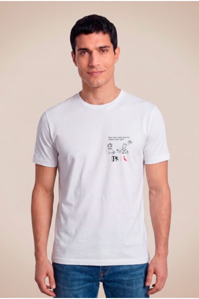 Camiseta Esc Nimp Nao Tem Nada