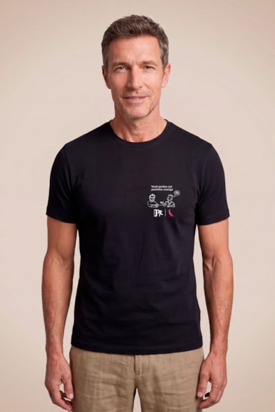 Camiseta Esc Nimp Um Pontinho