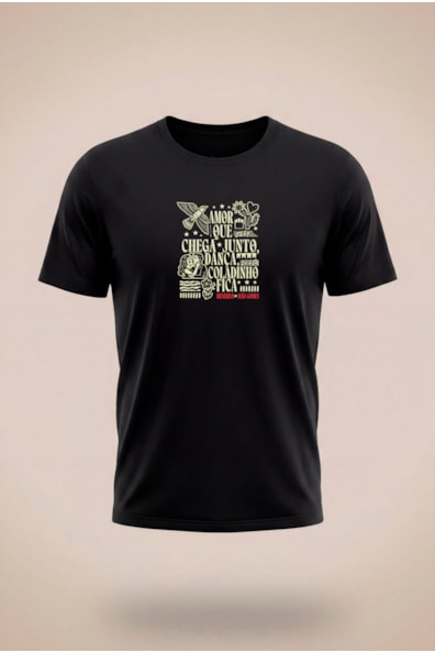 Camiseta Est Amor Que Chega Junto Jg