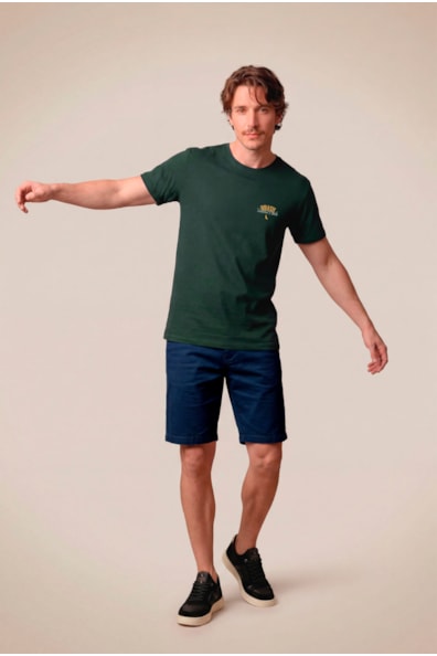 Camiseta Est Brasil Futebol Escudo
