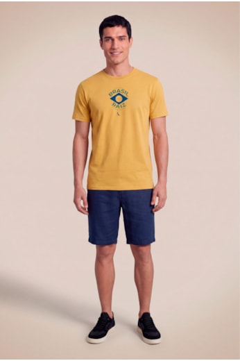 Camiseta Est Brasil Raiz