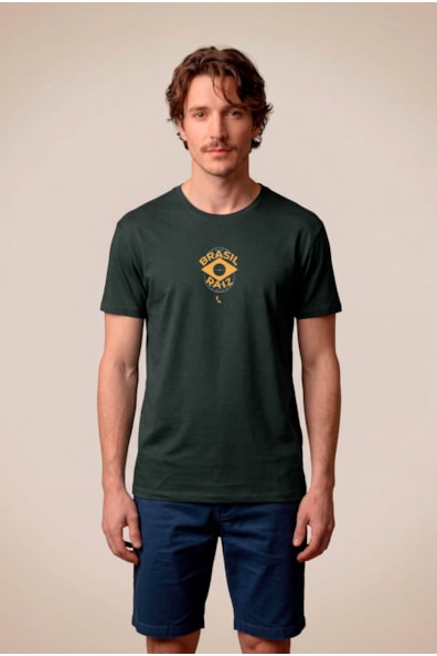 Camiseta Est Brasil Raiz