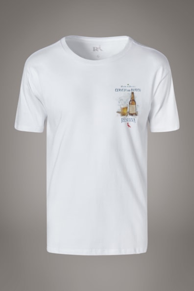 Camiseta Est Esc Cerveja No Boteco
