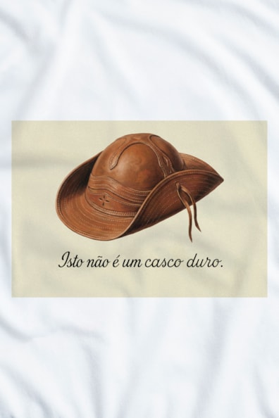 Camiseta Est Jg Isto Nao E Casco Duro