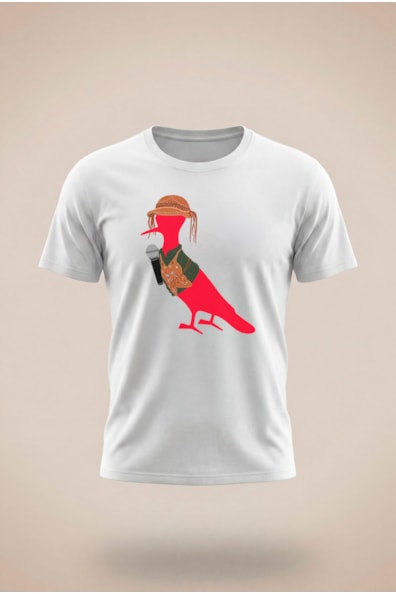 Camiseta Est Jg Pp Sertao Microfone