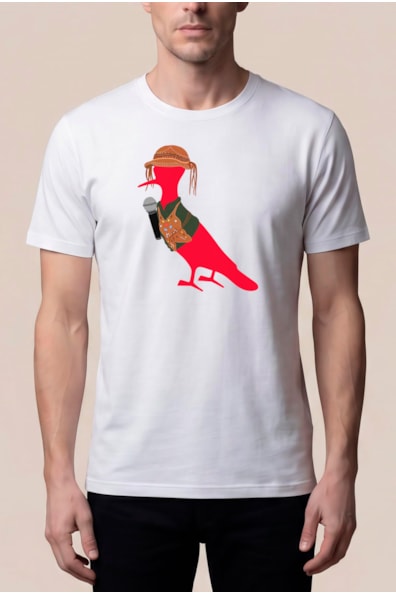 Camiseta Est Jg Pp Sertao Microfone