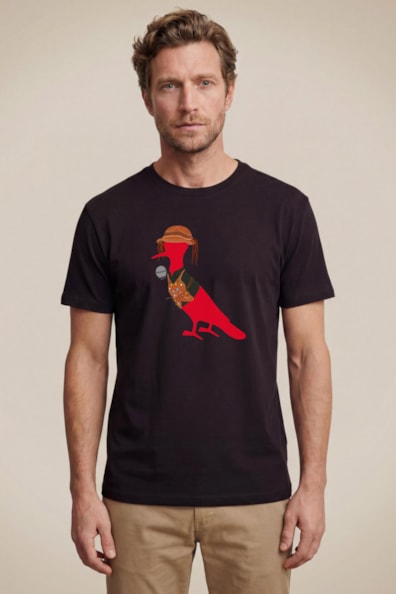 Camiseta Est Jg Pp Sertao Microfone