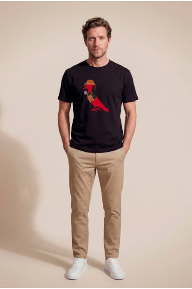 Camiseta Est Jg Pp Sertao Microfone