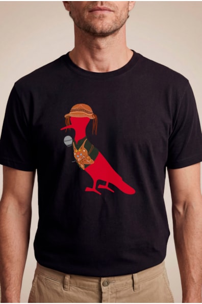 Camiseta Est Jg Pp Sertao Microfone
