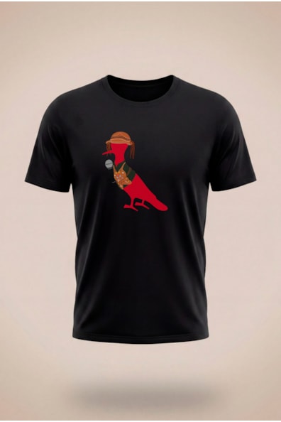 Camiseta Est Jg Pp Sertao Microfone