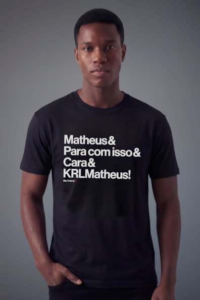 Camiseta Est Matheus Costa Cara & Krlmat