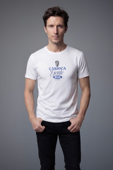 Camiseta Est Matheus Costa Carioca Gente