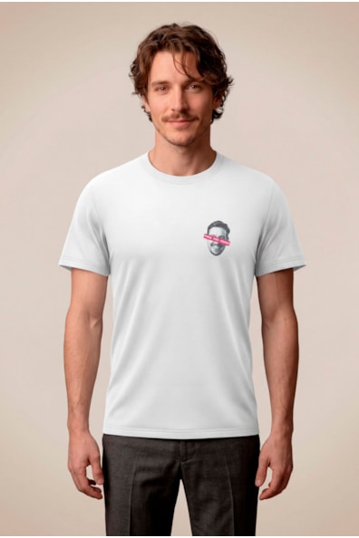 Camiseta Est Pano Pra Manga