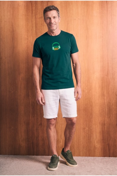 Camiseta Est Vamos Brasil Futparodias