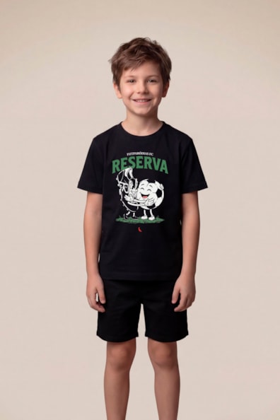 Camiseta Mini Est Abraco Futparodias Rsv