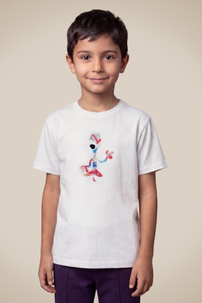 Camiseta Mini Est Forky Toy Story