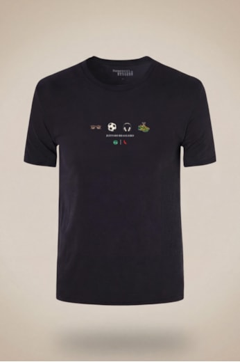 Camiseta Mini Est Futparodias Jeitinho B