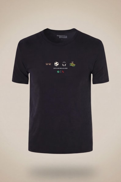 Camiseta Mini Est Futparodias Jeitinho B