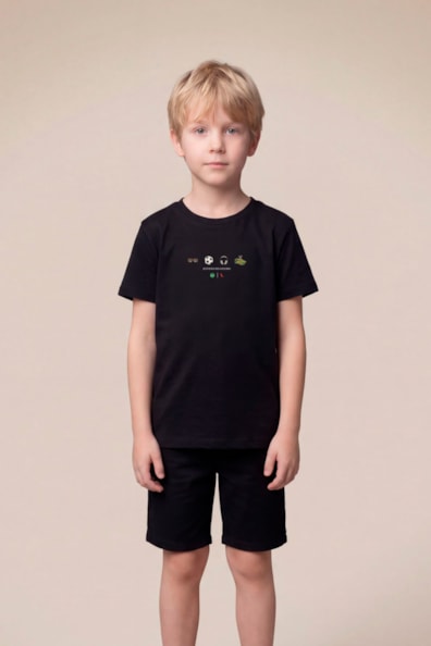 Camiseta Mini Est Futparodias Jeitinho B