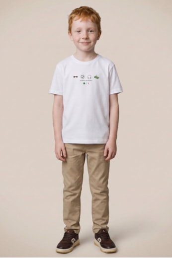 Camiseta Mini Est Futparodias Jeitinho B