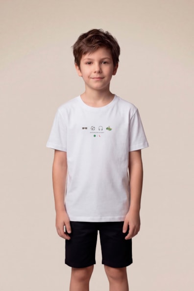 Camiseta Mini Est Futparodias Jeitinho B