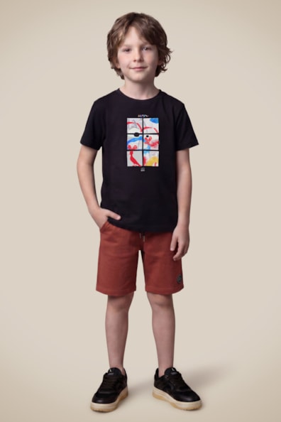 Camiseta Mini Est Square Forky Toy Story