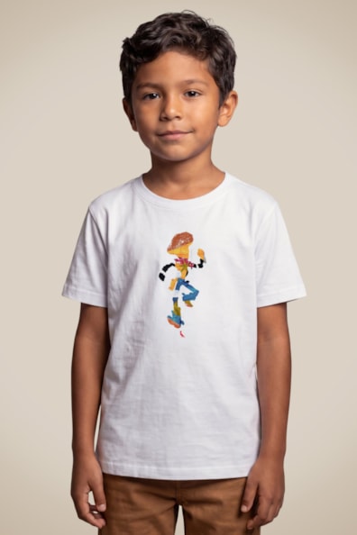 Camiseta Mini Est Woody Toy Story