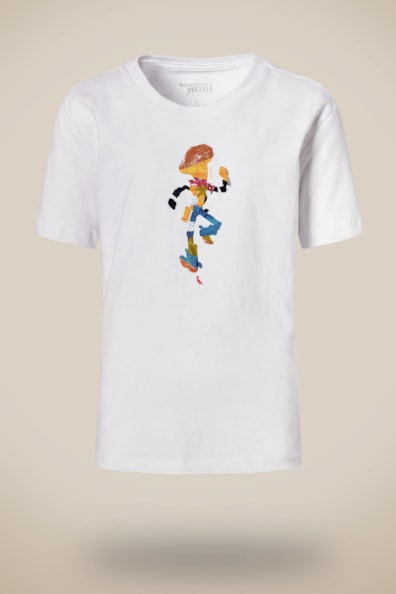 Camiseta Mini Est Woody Toy Story