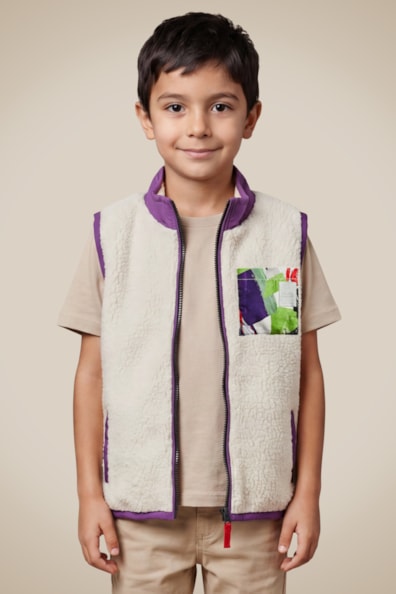 Colete Mini Sherpa Buzz Toy Story