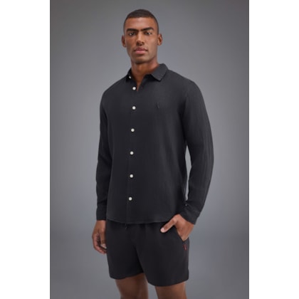 Kit 2 Camisas Ml Linho