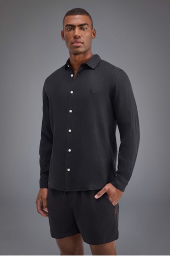 Kit 2 Camisas Ml Linho