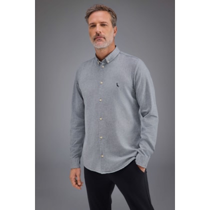 Kit 2 Camisas Ml Oxford Oxford Color