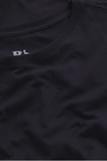 Kit 2 Camisetas Básica Preta