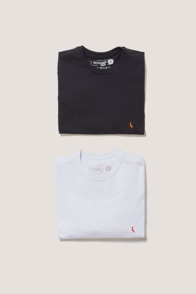 Kit 2 Camisetas Brasa Manga Longa Reserva Mini