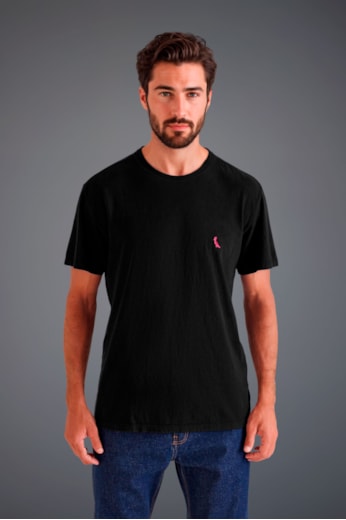 Kit 2 Camisetas Céu E Mauve Pica Pau Bordado Reserva
