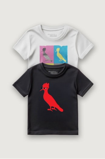 Kit 2 Camisetas Meme E Halftone