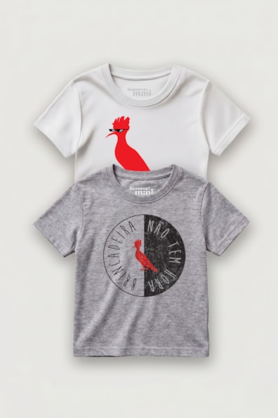 Kit 2 Camisetas Meme E Não Tem Hora