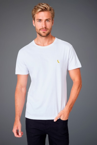 Kit 2 Camisetas Ouro Pica Pau Bordado Reserva