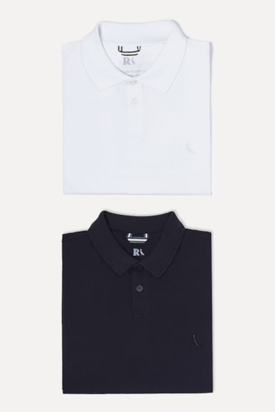 Kit 2 Polos Pima