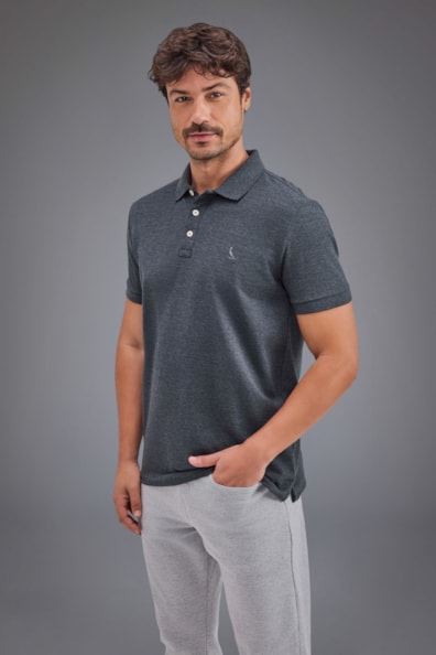Kit 2 Polos Piquet Enxuto