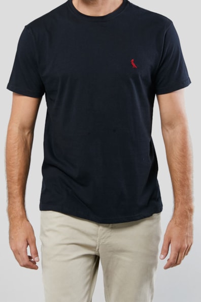 Kit 3 Camisetas Básicas Brasa Pica-pau Bordado
