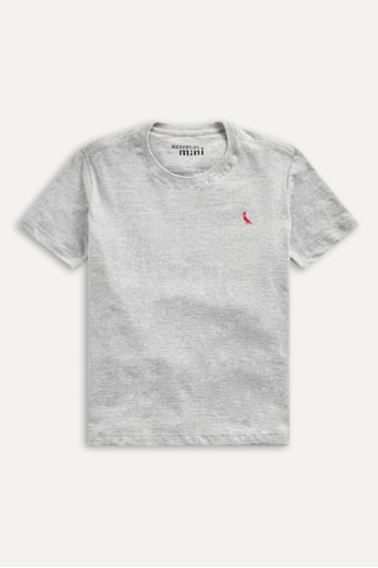 Kit 3 Camisetas Brasa Cinza Reserva Mini