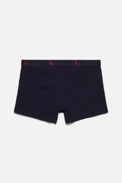 Kit 3 Cuecas Boxer Algodão Reserva