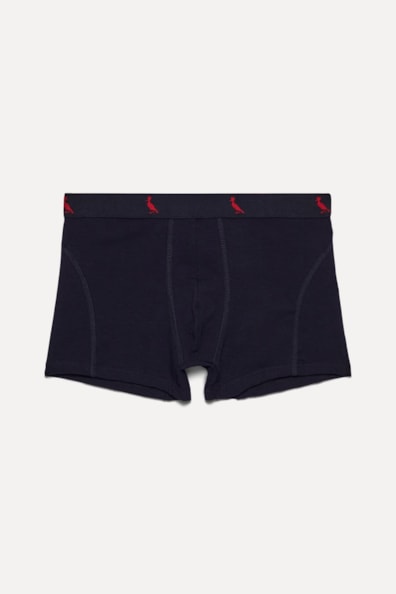 Kit 3 Cuecas Boxer Algodão Reserva