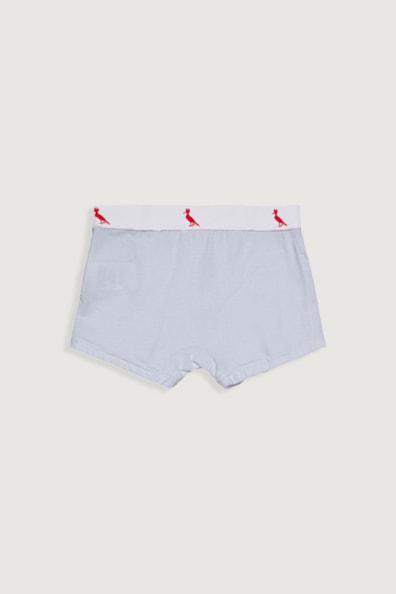 Kit 7 Cuecas Brancas Mini Boxer