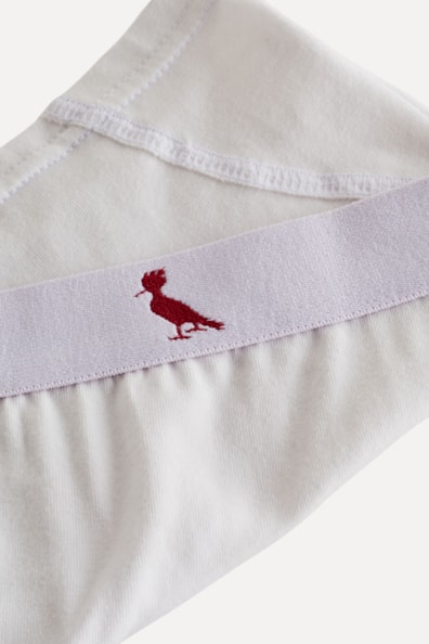 Kit 7 Cuecas Brancas Mini Boxer